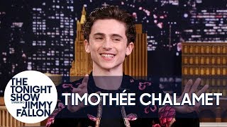 Timothée Chalamet Reacts to Being Photoshopped into Artwork Memes