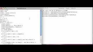 Python Curses Tutorial 10: keypad, addch, and delch
