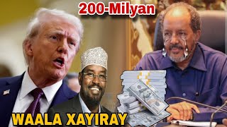 DEG DEG:DAAWO XASAN OO HADA 200-MILYAN LAGA XAYIRAY|PUNTLAND OO HADA MAXABIS QABATAY IYO TALISYO WAY