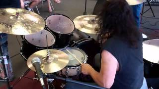 DDRUM Artist Vinny Appice performs \