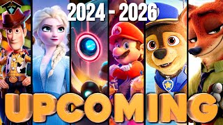 Upcoming Animated Movies 2024-2026