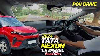 TATA NEXON 2024 | SMART PLUS 1.5L MANUAL | POV DRIVE REVIEW | ASMR | NEXON | POV DRIVE