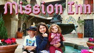 Spending the day at the historic Mission Inn in downtown Riverside!