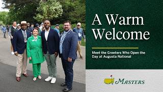Being a Greeter at the Masters | Mornings at the Masters