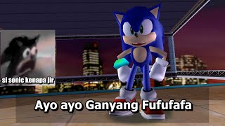 Sonic Sings Ayo Ayo Ganyang Fufufafa 🗣🔥