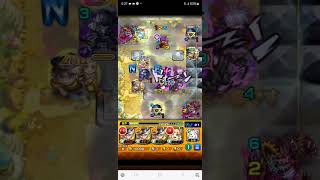 天魔空中7にてBOSS11手目に左下に犬塚信乃がいるとハッピーになれる【モンスト】