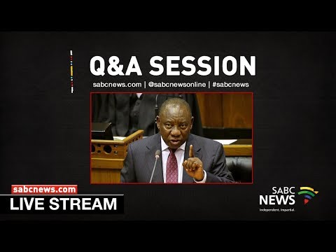 President Ramaphosa Answers Questions In The Parliament - YouTube