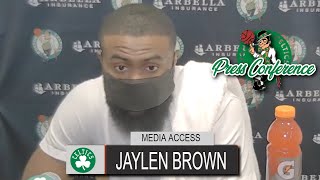 Jaylen Brown Postgame Interview | Celtics vs. Pistons