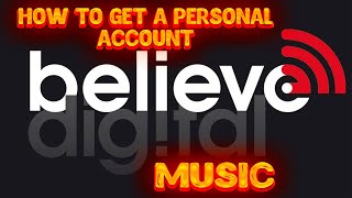 Registration of Believe Music personal account | Distribution Believe Music