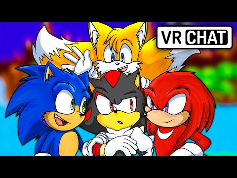 Shadow Meets Team Movie Sonic Vr Chat Youtube