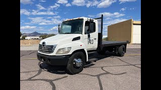 2007 Hino by Toyota 268 16' FLATBED 8 LITER DIESEL AUTO TRANS