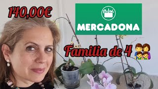 Mercadona, compra semanal con precios 💰💰💰. Familia de 4 👨‍👩‍👦‍👦