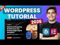 WordPress Tutorial for Beginners (2026) – Updated & Simple