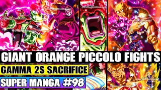 GAMMA 2S SACRIFICE! Giant Orange Piccolo Battles Cell Max Dragon Ball Super Manga Chapter 98 Review