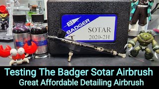 Testing The Badger Sotar Airbrush - An Affordable Detail Airbrush