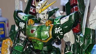 MGアルトロン ガンダムEW版( ナタク)を成形色を生かして仕上げました。