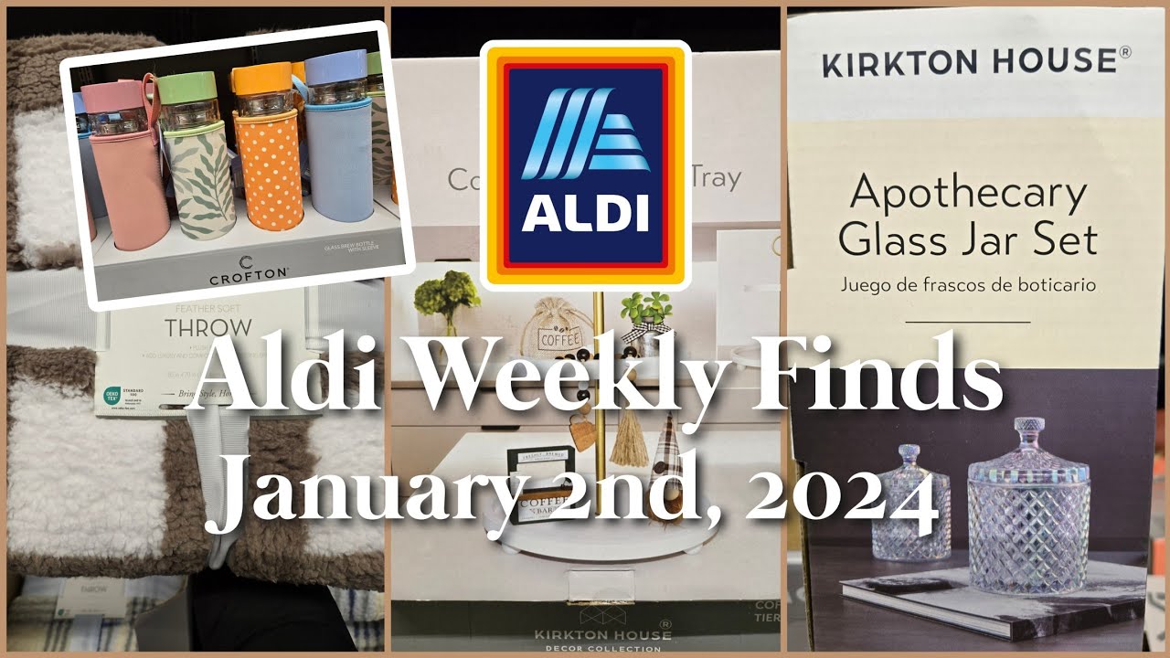 Aldi Weekly Finds New Finds Youtube