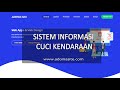 Sistem Informasi Cuci Kendaraan