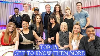 TOP 14 Get To Know Them More - American Idol 2018 Top 14