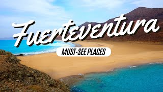 FUERTEVENTURA (4K UHD) - The best must-see places in the Canary Islands - RELAXING EMOTION