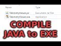How to Compile Java Programs into EXEs