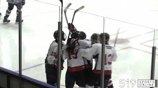 PJHL Playoffs (Game 1) - Walkerton Capitals vs Fergus Whalers