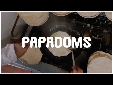 What are Poppadoms called in India?