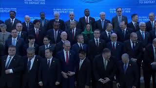 Group Photo with Ministers of the Global Coalition to Defeat ISIS