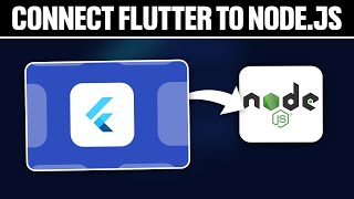 How to Connect Flutter to Node js ! (Full Tutorial)