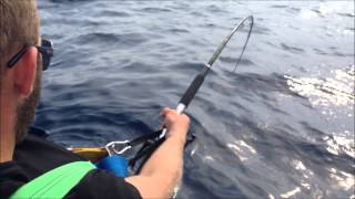 Croatia Big Game Fishing Jigging 50 kg 110 pound Bluefin Tuna Рыбалка в Хорватии