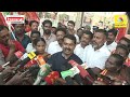 ஏன் சமஸ்கிருதத்தை பிடுச்சிட்டு தொங்குறீங்க சீமான் காட்டம் seeman speech on dharmapuram adheenam