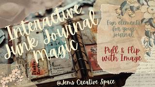 Interactive Journal Magic - Pull & Flip with Image