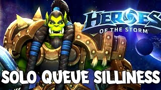 THRALL, THE SELF-HEALER! - SOLO QUEUE SILLINESS [Heroes Of The Storm]