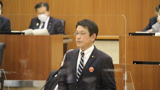 令和3年12月福井市議会定例会　12月7日本会議（一般質問１４）酒井良樹議員 手話通訳挿入