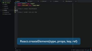 02 - Creating React.js Elements with only JavaScript 1