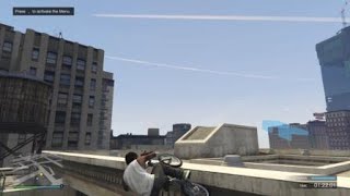 Grand Theft Auto V Online - BMX stunt