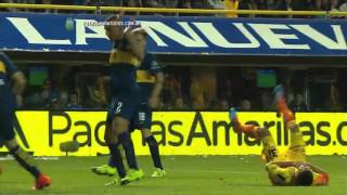 ¿Penal de Díaz?. Boca 1 - Crucero 0. Fecha 27. Primera División 2015. FPT