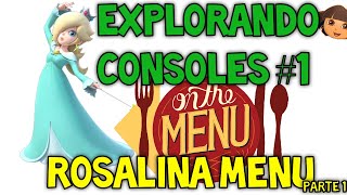 Explorando Consoles #1 - (3DS) ROSALINA MENU parte 1 (PRINT, BATERIA, FILTRO DE TELA, IP)