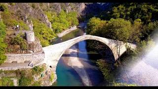 KONITSA ZAGORI  DRONE VIEW 4K