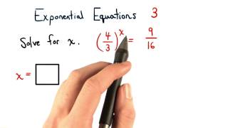 Exponential Equations Practice 3 - Visualizing Algebra