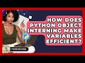 How Does Python Object Interning Make Variables Efficient? - Python Code School