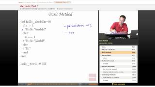 Ruby: Methods