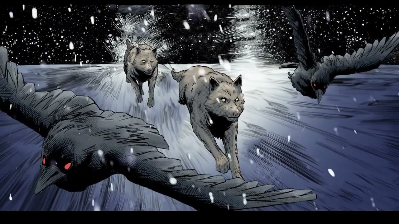 Los Cuervos Y Lobos De Odín - Hugin Y Munin - Mitología Nórdica - YouTube