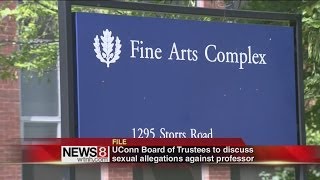 UConn trustees discuss accused professor