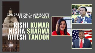 Three Indian American candidates running for Congress from the Bay Area