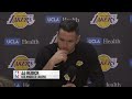 JJ Redick talks Lakers loss against the Thunder in NBA Cup 🎤