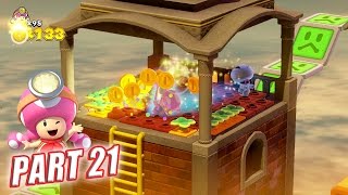 進め! キノピオ隊長 (Captain Toad: Treasure Tracker) プレイpart21 - マネミーの挑戦状