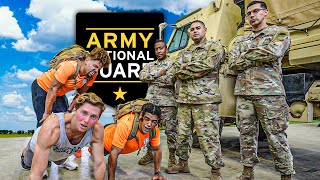 FITNESS INFLUENCERS VS. US ARMY (Who Is Stronger?)
