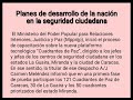 Planes de desarrollo de la nación en la seguridad ciudadana y el sistema Penitenciario