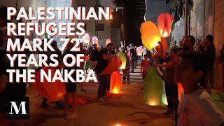 Palestinian refugees mark 72 years of the Nakba